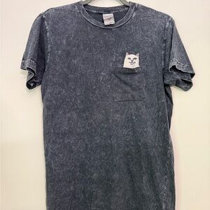 Ripndip acid wash Lord Nermal‎ Pocket Short Sleeve Tee